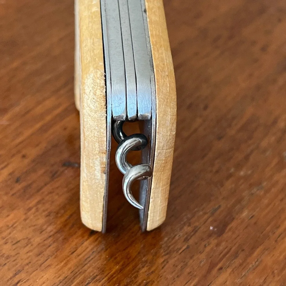 Kikkerland Stainless Steel Elephant Shaped Corkscrew & Bottle Opener